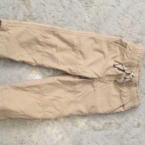 Gymboree 2T jersey lined khakis